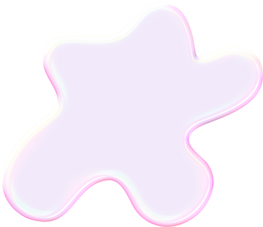 梦幻风格多彩泡泡贴纸-海星